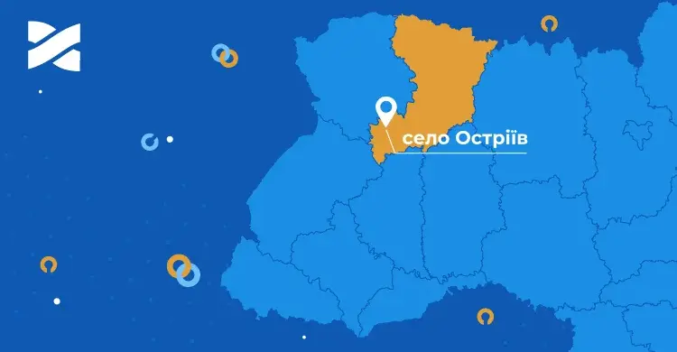 Швидкісний Інтернет і ТБ від Мережі Ланет в селі Остріїв